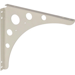 Equerre Delta-line blanche 20x20cm – Support mural solide
