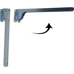 Équerre Pliable 30x6cm – Support Robuste pour Étagère