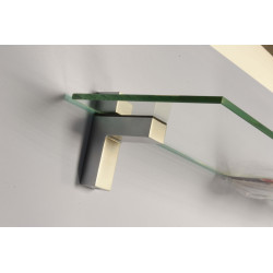 Clip carré tablette nickel 22mm – Lot de 2 pièces Clip carré tablette nickel 22mm – Lot de 2 pièces