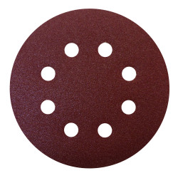 Disque abrasif grain 80 125 mm 6 pcs – Ponçage facile | FAR TOOLS