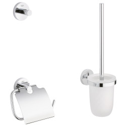 Set d'accessoires de toilette Essentials chromé GROHE