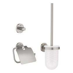 Set d'accessoires de toilette Essentials chromé GROHE