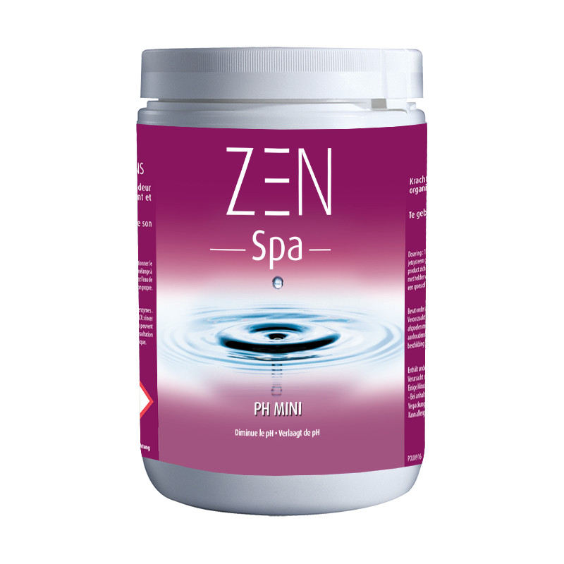 Produit d'entretien pour spa pH Mini 1 kg ZEN