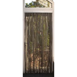 Rideau de porte Lima gris 90x200cm – Confort & Style | CONFORTEX