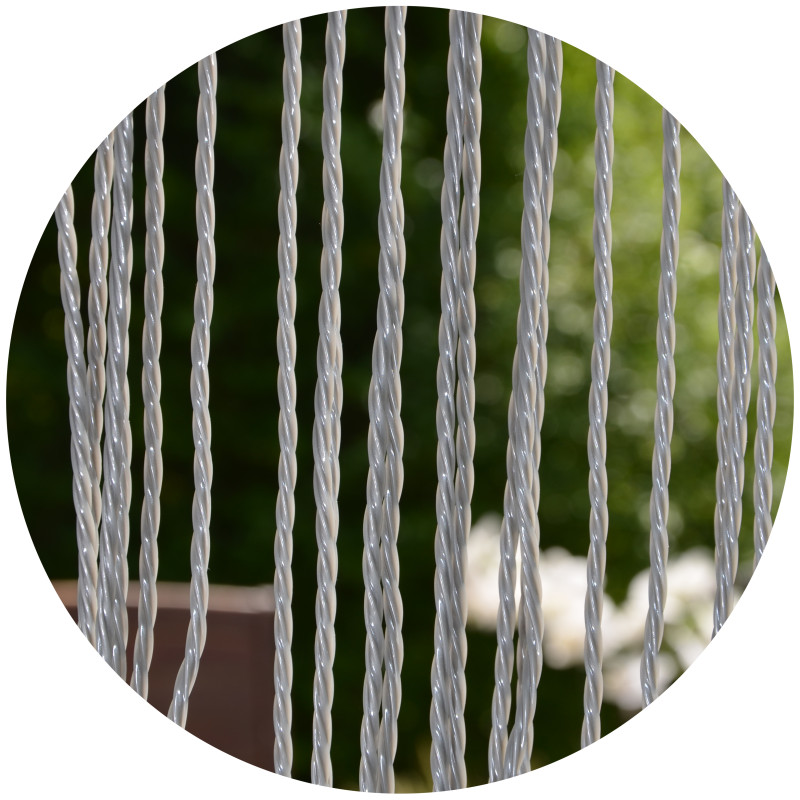 Rideau de porte Swing gris 90x200cm – Confort & Style | CONFORTEX