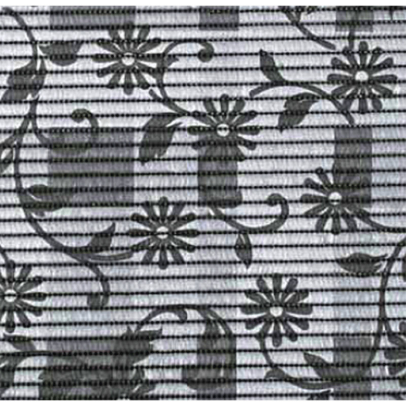 Tapis antidérapant Phuket argenté 65 cm au mètre JOY@MAT