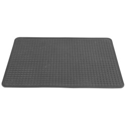 Tapis de sol voiture caoutchouc 50x35cm – Protection durable | CARPOINT