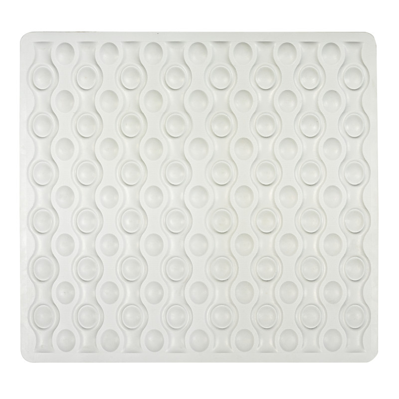 Tapis de douche Rocha blanc 54 x 52 cm WENKO