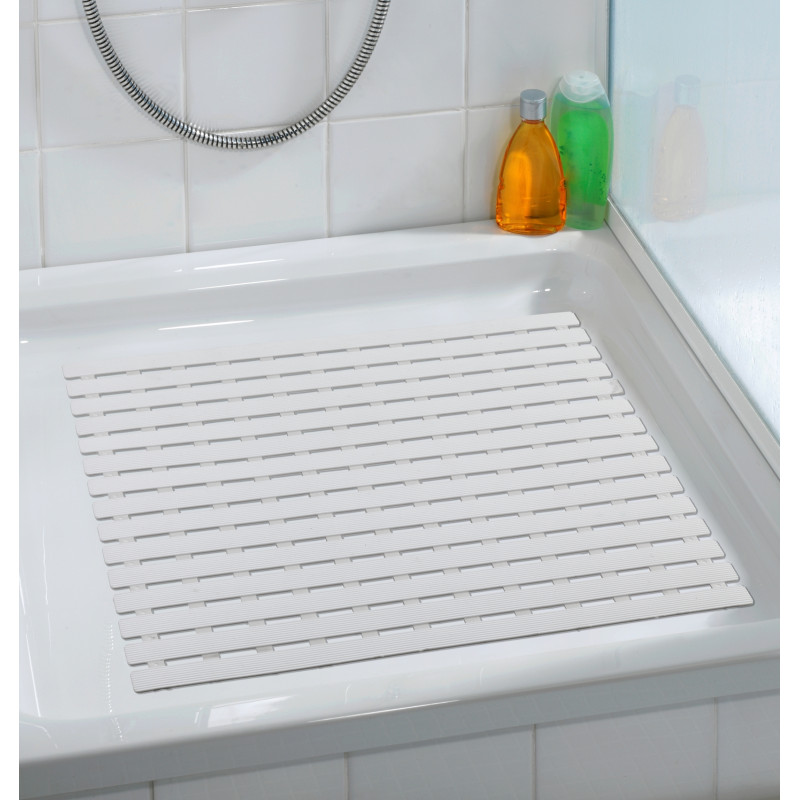 Tapis de douche Arinos blanc 54 x 54 cm WENKO Tapis de douche Arinos blanc 54 x 54 cm WENKO