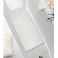 Tapis de bain Rocha blanc 70 x 40 cm WENKO Tapis de bain Rocha blanc 70 x 40 cm WENKO