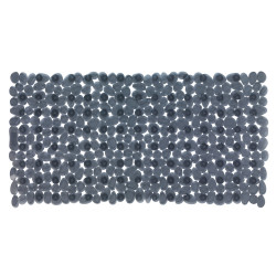 Tapis de bain Paradise anthracite 71 x 36 cm WENKO