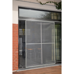 Porte Moustiquaire Véranda Grise 150x220 | CONFORTEX