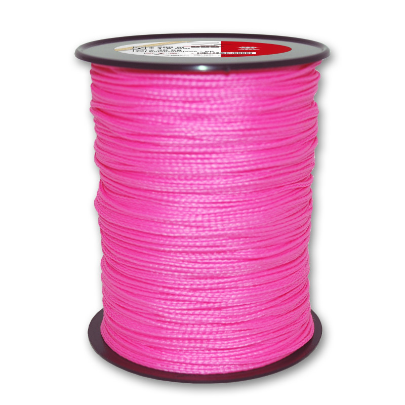 Bobine de fil en polypropylène rose 1,5 mm 200 m CHAPUIS