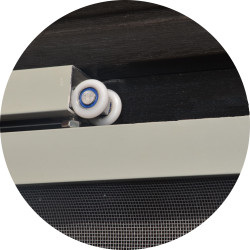 Porte Moustiquaire Véranda Grise 150x220 | CONFORTEX