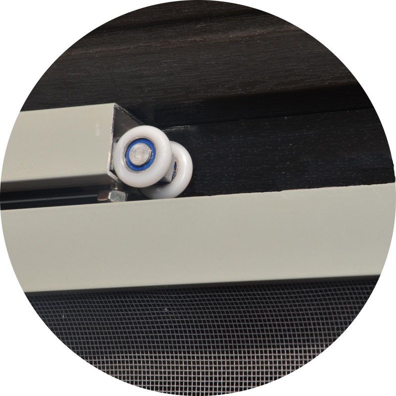 Porte Moustiquaire Véranda Grise 150x220 | CONFORTEX