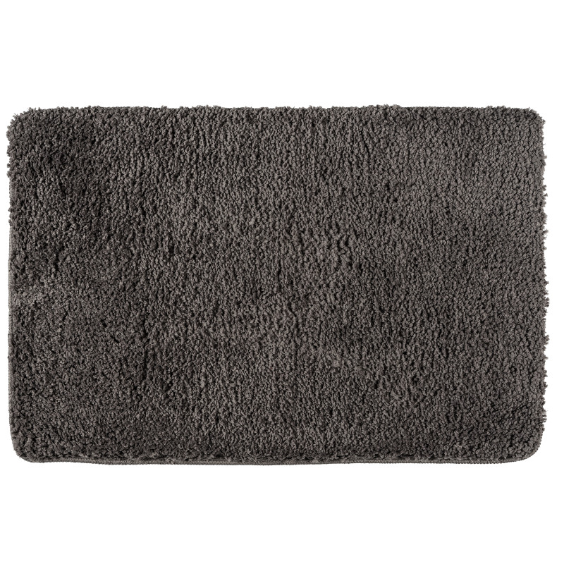 Tapis de salle de bain Belize gris souris 90 x 60 cm WENKO