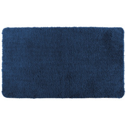 Tapis de salle de bain Belize bleu marine 65 x 55 cm WENKO
