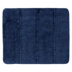 Tapis de salle de bain Steps bleu marine 65 x 55 cm WENKO
