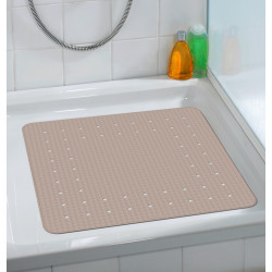 Tapis de douche Mirasol taupe 54 x 54 cm WENKO Tapis de douche Mirasol taupe 54 x 54 cm WENKO