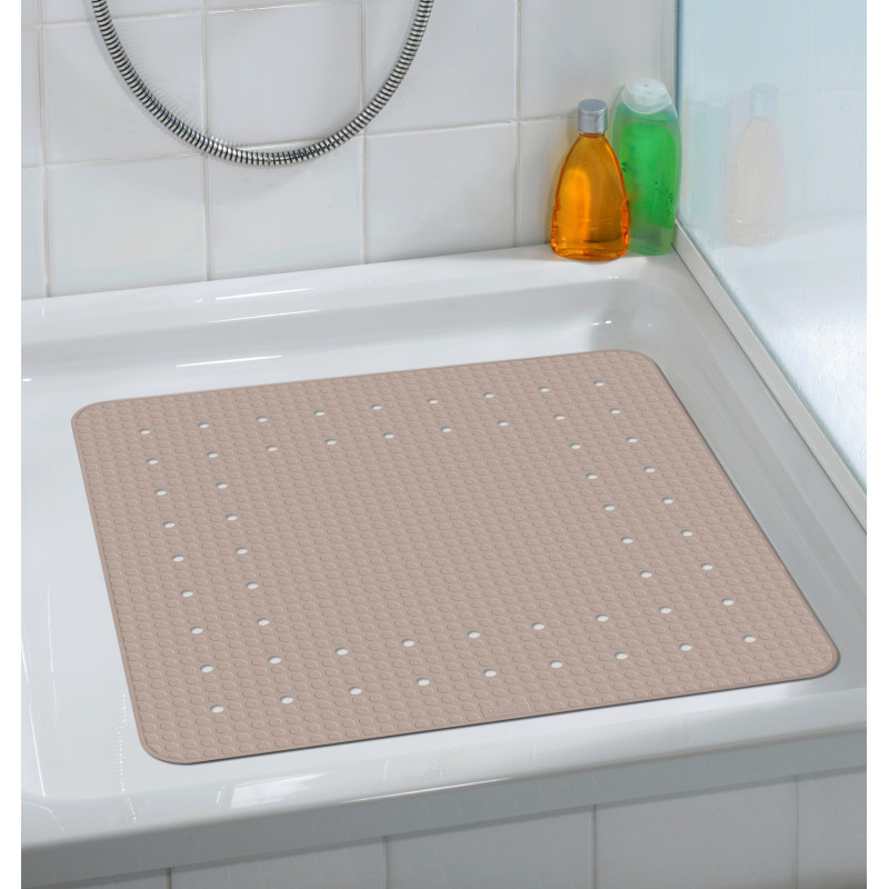 Tapis de douche Mirasol taupe 54 x 54 cm WENKO Tapis de douche Mirasol taupe 54 x 54 cm WENKO