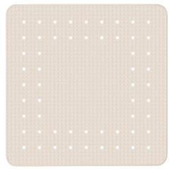 Tapis de douche Mirasol beige 54 x 54 cm WENKO