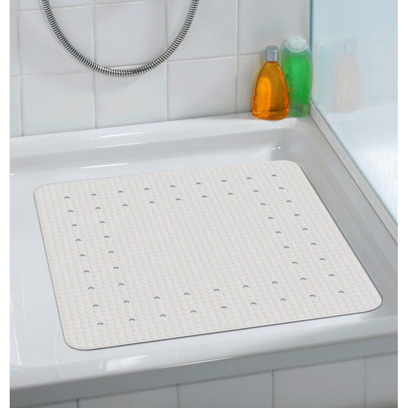 Tapis de douche Mirasol blanc 54 x 54 cm WENKO Tapis de douche Mirasol blanc 54 x 54 cm WENKO