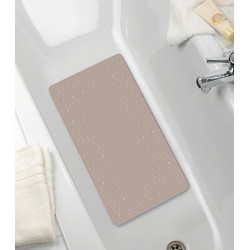 Tapis de bain Mirasol taupe 69 x 39 cm WENKO