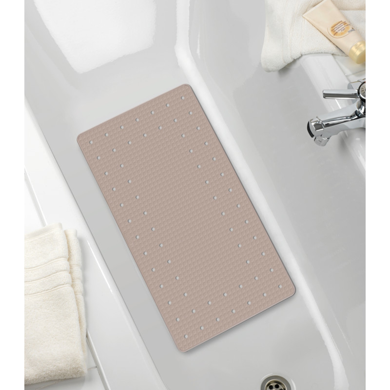 Tapis de bain Mirasol taupe 69 x 39 cm WENKO