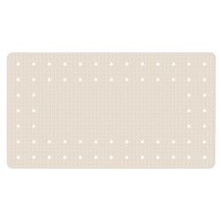 Tapis de bain Mirasol beige 69 x 39 cm WENKO