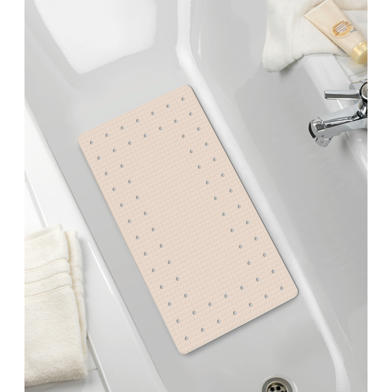Tapis de bain Mirasol beige 69 x 39 cm WENKO