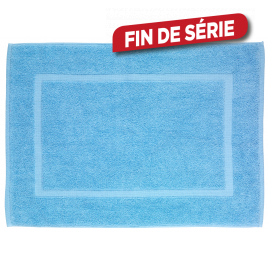 Tapis de salle de bain Paradise bleu sérénité 70 x 50 cm WENKO