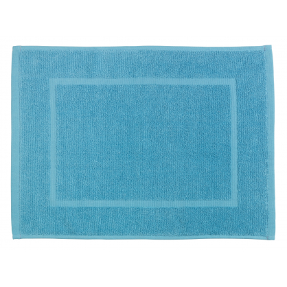 Tapis de salle de bain Zen bleu 60 x 40 cm