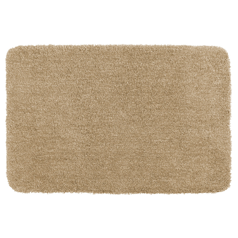 Tapis de salle de bain Mélange sable 90 x 60 cm WENKO