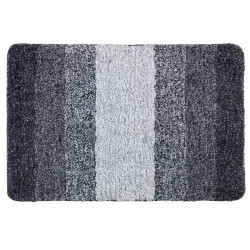 Tapis de salle de bain Luso gris 90 x 60 cm WENKO