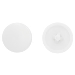 Capuchon vis Pozidrive Ø12mm blanc 30 pièces – Protection efficace | PGB-FASTENERS