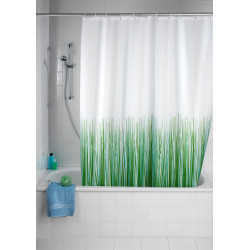 Rideau de douche anti-moisissure Nature 180 x 200 cm WENKO Rideau de douche anti-moisissure Nature 180 x 200 cm WENKO