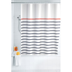 Rideau de douche anti-moisissure Marine 180 x 200 cm WENKO