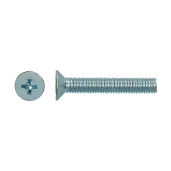 Vis à métaux tête fraisée 4x25mm – Lot de 8 pièces | PGB-FASTENERS