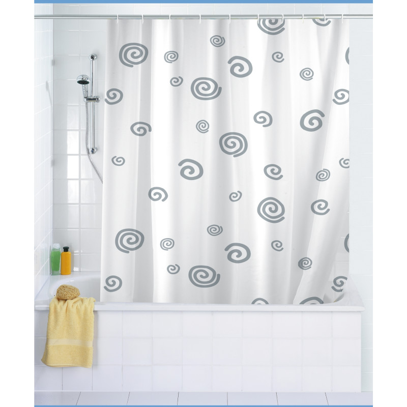 Rideau de douche Escargots 180 x 200 cm WENKO