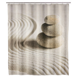 Rideau de douche Sand and Stone 180 x 200 cm WENKO