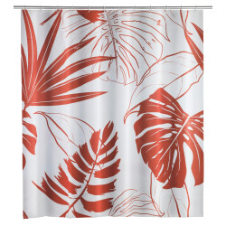 Rideau de douche Brasil Coral 180 x 200 cm WENKO