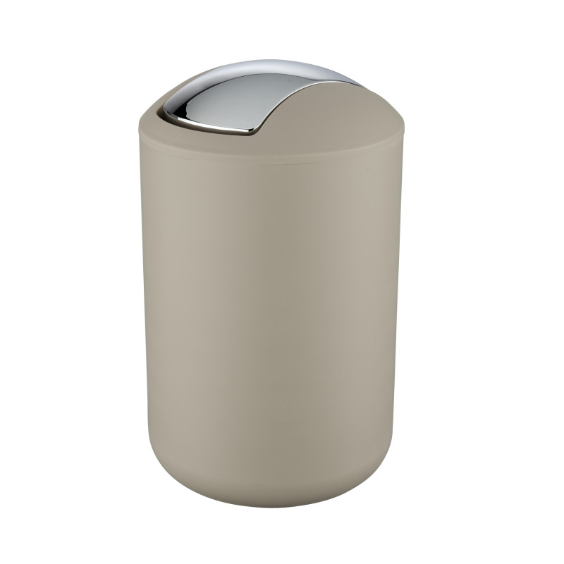 Poubelle Brasil taupe 6,5 L WENKO