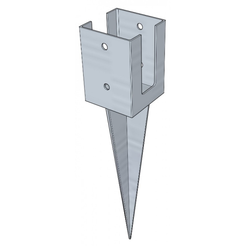 Ancre rainurée à enfoncer 70 x 70 mm SOLID Ancre rainurée à enfoncer 70 x 70 mm SOLID