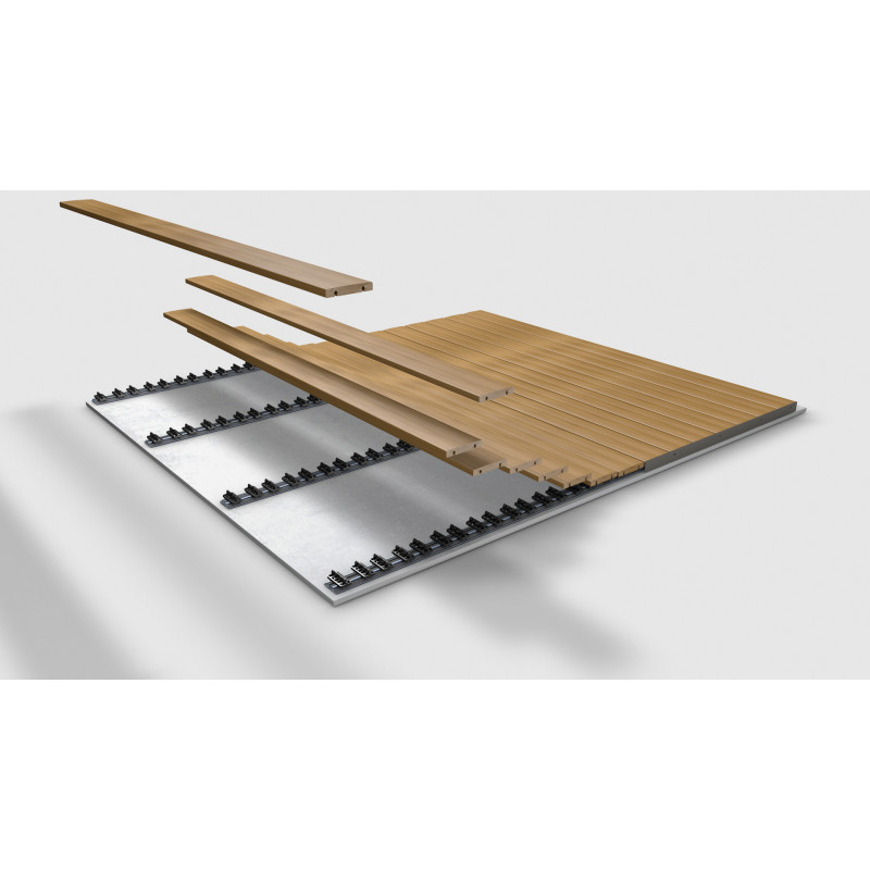 Rail de fixation terrasse GRAD BY YOU – Installation facile | GRAD BY YOU