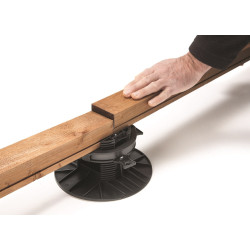 Lambourde en pin brun pour terrasse 198 cm – Solide et durable | GRAD BY YOU