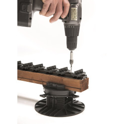 Lambourde en pin brun pour terrasse 198 cm – Solide et durable | GRAD BY YOU