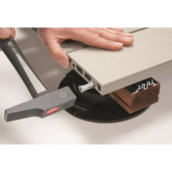 Planche de terrasse composite grise 200 cm – durable et esthétique | GRAD BY YOU