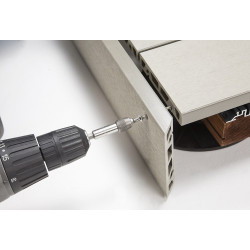 Planche de terrasse composite grise 200 cm – durable et esthétique | GRAD BY YOU