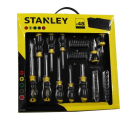 Set de tournevis avec sac de transport 48 pièces STANLEY