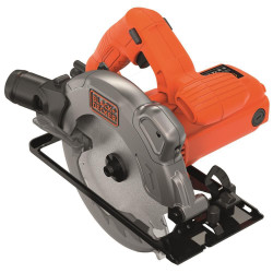 Scie circulaire CS1250LKA-QS avec lame supplémentaire 1250 W BLACK+DECKER